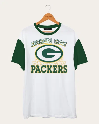 JUNK FOOD CLOTHING NFL GREEN BAY PACKERS COLORBLOCK TEE
