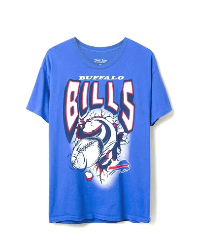 JUNK FOOD CLOTHING UNISEX NFL BUFFALO BILLS BREAKTHROUGH FLEA MARKET TEE