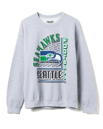 JUNK FOOD CLOTHING UNISEX NFL SEATTLE SEAHAWKS BACKFIELD CREW FLEECE