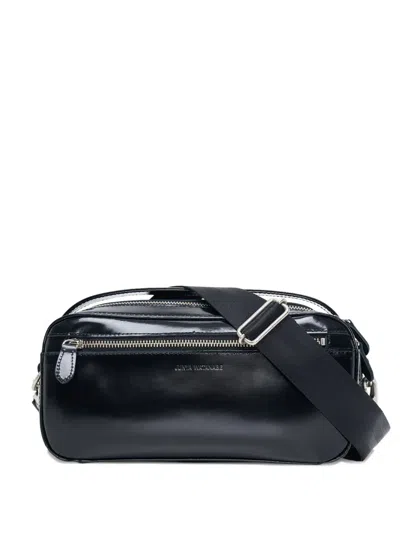 JUNYA WATANABE GLAZED LEATHER CROSSBODY BAG