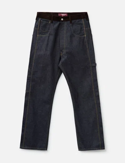 JUNYA WATANABE JUNYA WATANABE MAN X LEVI'S CONTRAST TRIM TROUSERS