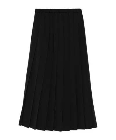JUNYA WATANABE PLEATED MIDI SKIRT