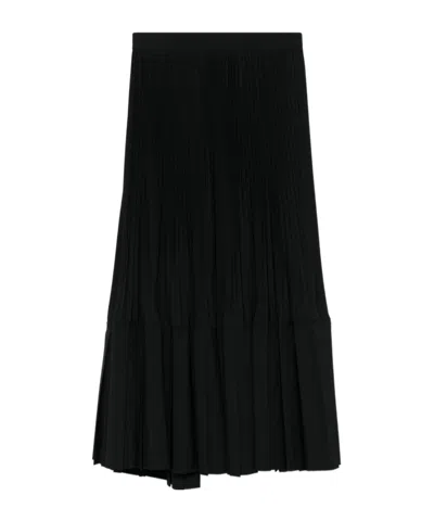 JUNYA WATANABE PLISSÉ MIDI SKIRT