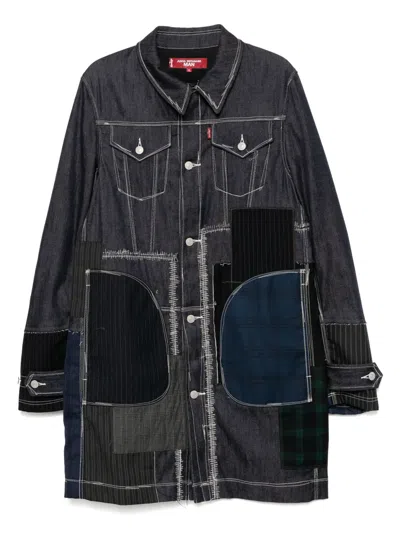 JUNYA WATANABE SELVEDGE PATCHWORK COAT