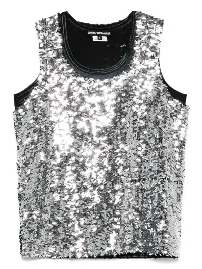 JUNYA WATANABE SEQUIN-EMBELLISHED TOP