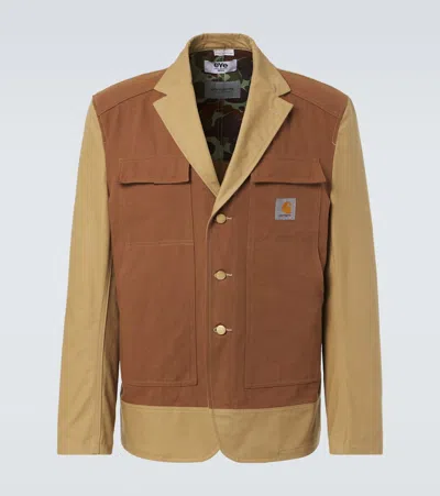 JUNYA WATANABE X CARHARTT COTTON CANVAS JACKET