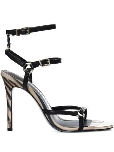 JUST CAVALLI ANIMAL-PRINT SANDALS