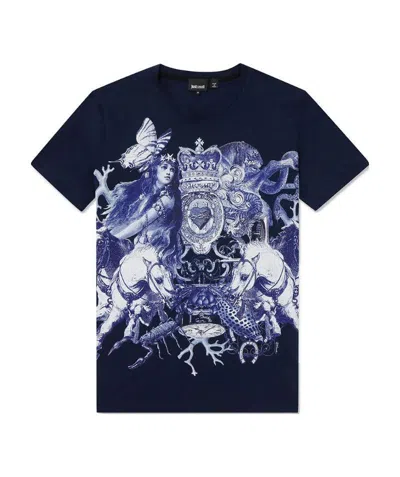 JUST CAVALLI ITEM O-NECK SHORT-SLEEVED T-SHIRT
