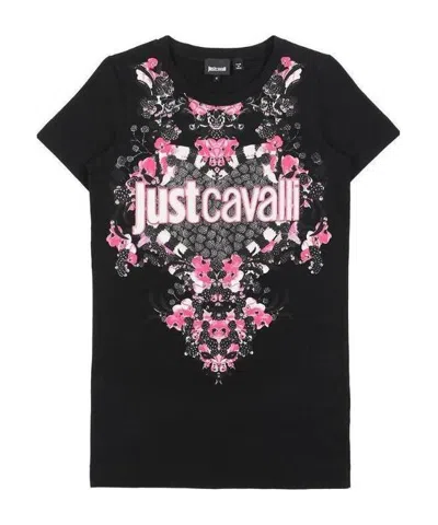 JUST CAVALLI LETTER PRINTED T-SHIRT