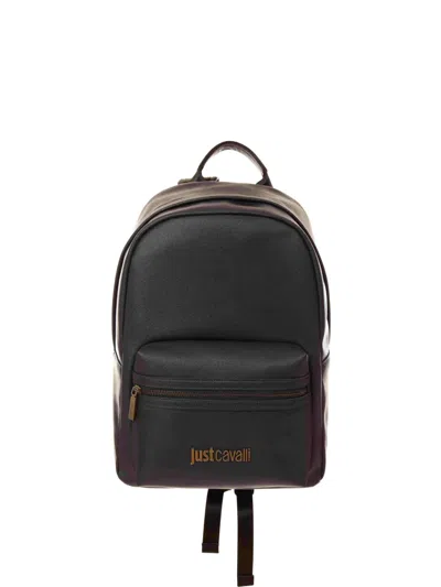 JUST CAVALLI LOGO BACKPACK