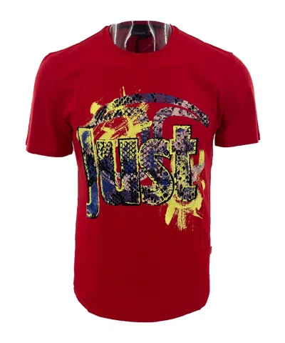 JUST CAVALLI LOGO SHORT-SLEEVED T-SHIRT