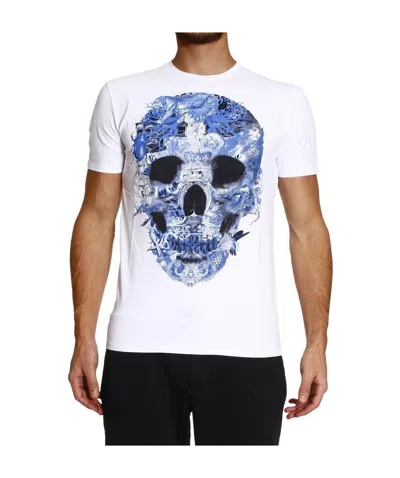 JUST CAVALLI PATTERN PRINTED T-SHIRT