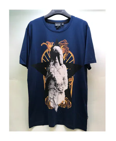 JUST CAVALLI PRINTED ROUND-NECKED T-SHIRT