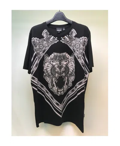 JUST CAVALLI PRINTED ROUND-NECKED T-SHIRT