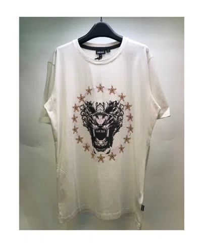 JUST CAVALLI PRINTED ROUND-NECKED T-SHIRT