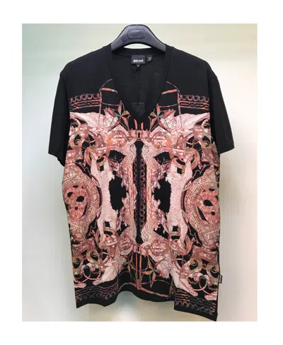 JUST CAVALLI PRINTED SHORT-SLEEVED T-SHIRT