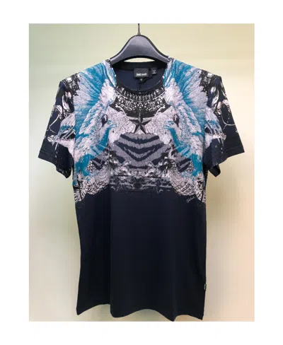 JUST CAVALLI PRINTED SHORT-SLEEVED T-SHIRT