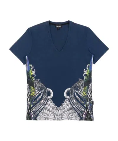 JUST CAVALLI PRINTED T-SHIRT