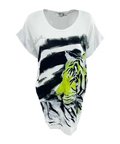 JUST CAVALLI PRINTED T-SHIRT