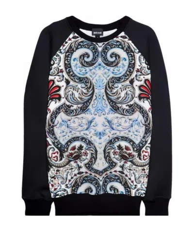JUST CAVALLI ROUND-NECK SWEATER