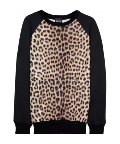 JUST CAVALLI ROUND-NECK SWEATER