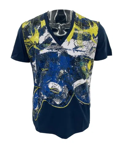JUST CAVALLI V-NECK SHORT-SLEEVED T-SHIRT