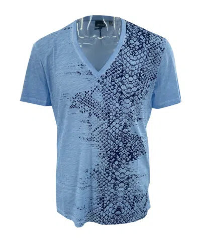 JUST CAVALLI V-NECK SHORT-SLEEVED T-SHIRT