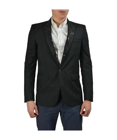 JUST CAVALLI WOOL SUIT JACKET