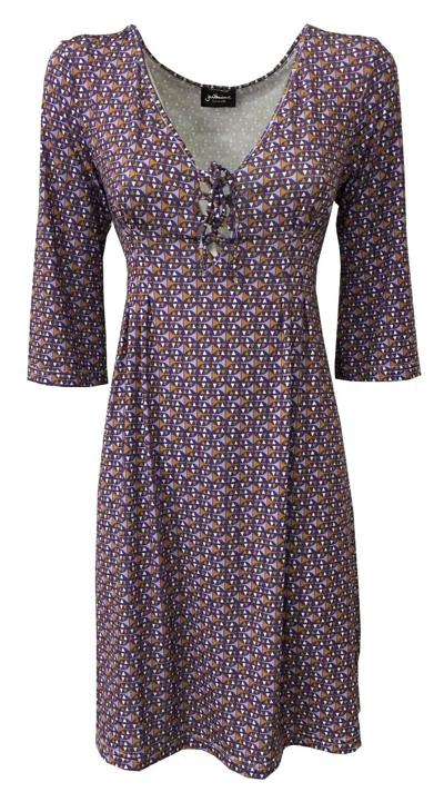 JUSTMINE JUSTMINE KAFTAN FRAU HÜLLE 3/4 MOD E2674739 FANTASIA TWIN GRAIL FLIEDER / MIELE