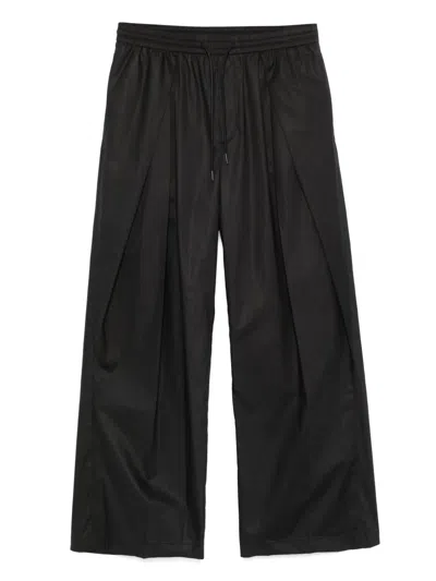 JUUNJ PLEAT-DETAIL TROUSERS