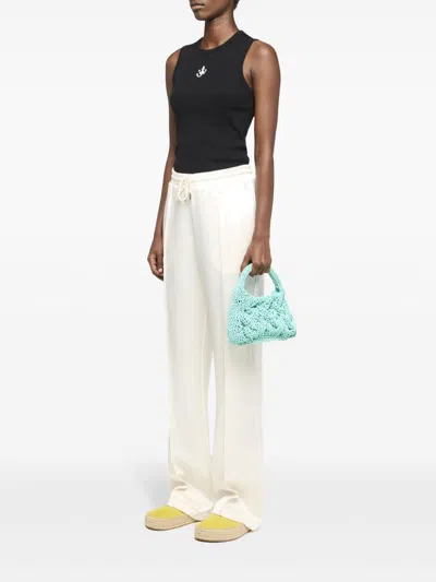 JW ANDERSON ANCHOR-EMBROIDERED TOP