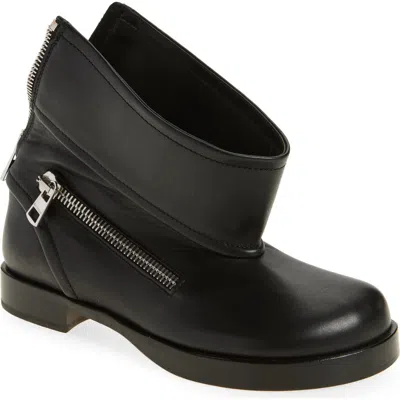 JW ANDERSON JW ANDERSON BIKER FOLDOVER SHAFT BOOTIE