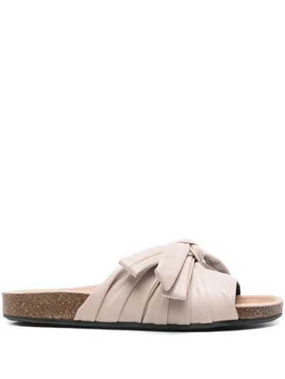 JW ANDERSON BOW FLAT SLIDES