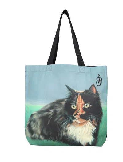 JW ANDERSON CAT TOTE BAG