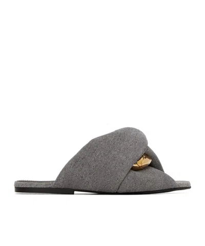 JW ANDERSON CHAIN TWIST FLIP FLOPS