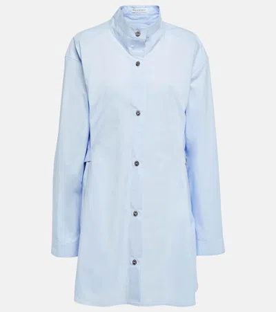 JW ANDERSON COTTON POPLIN MINIDRESS