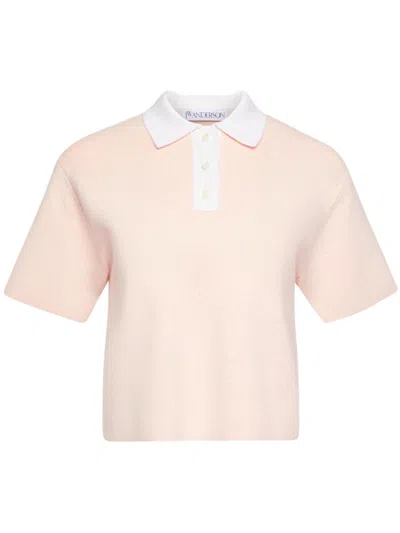 JW ANDERSON CROPPED POLO SHIRT