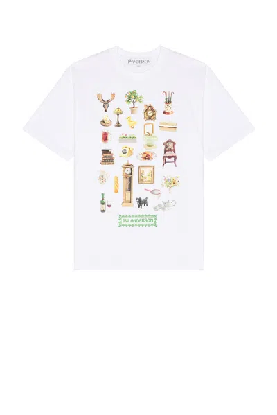 JW ANDERSON DIORAMA PRINTED T-SHIRT