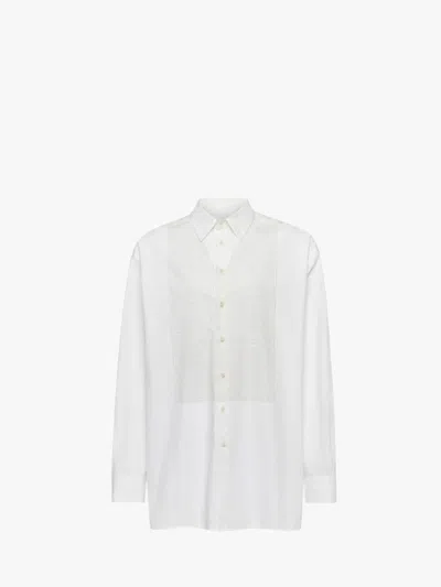 JW ANDERSON JW ANDERSON LACE APPLIQUE SHIRT