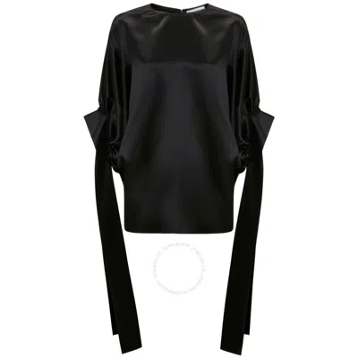 JW ANDERSON JW ANDERSON LADIES BLACK TAB SLEEVE TOP