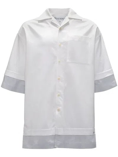 JW ANDERSON LAYERED COTTON SHIRT