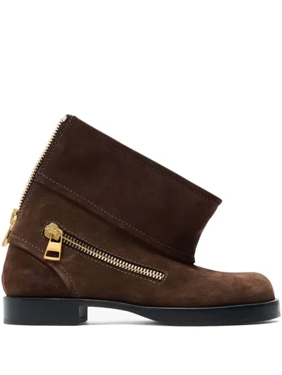 JW ANDERSON LEATHER ANKLE BOOTS