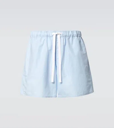 JW ANDERSON LINEN AND COTTON SHORTS