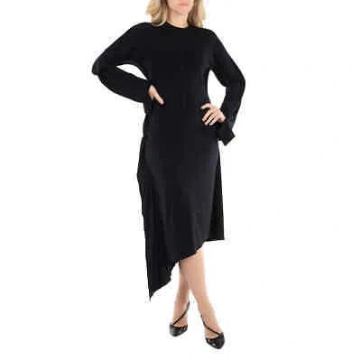 JW ANDERSON JW ANDERSON LONG SLEEVE LAYERED ASYMETRICAL DRESS