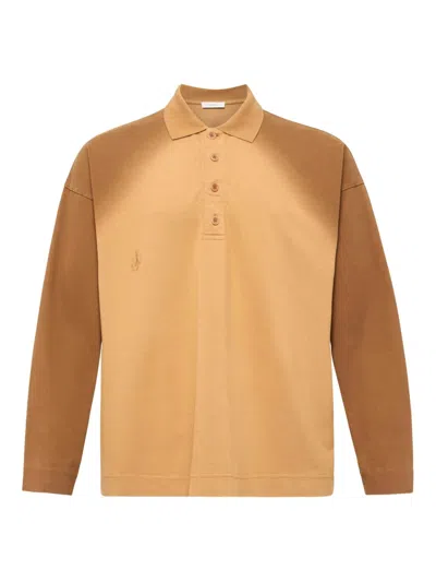 JW ANDERSON LONG SLEEVE RUGBY POLO SHIRT
