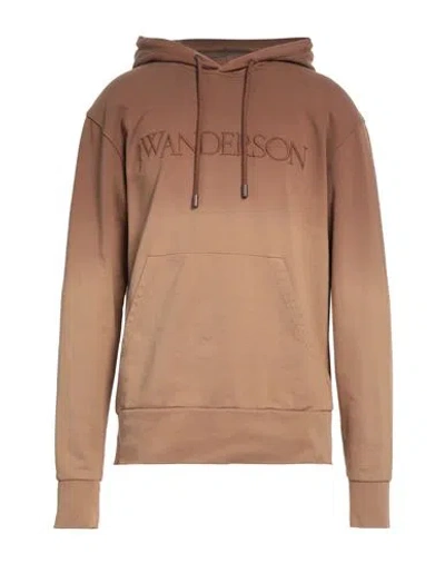 JW ANDERSON JW ANDERSON MAN SWEATSHIRT BROWN SIZE L ORGANIC COTTON