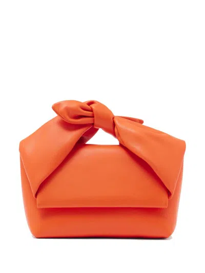 JW ANDERSON MEDIUM BOW TWISTER TOTE BAG