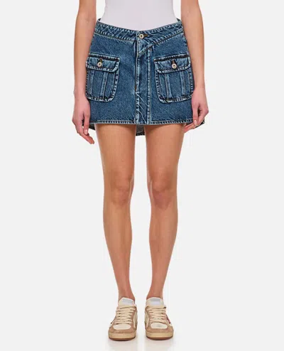 JW ANDERSON PATCH POCKET MINI SKIRT