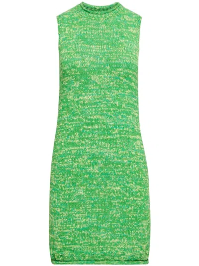 JW ANDERSON SPACE-DYE MINI DRESS