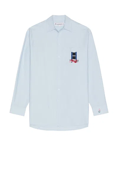 JW ANDERSON WINDOW EMBROIDERY SHIRT
